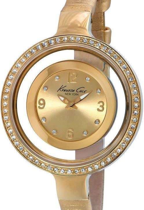 Authentic KENNETH COLE Crystal Accented Ladies Watch