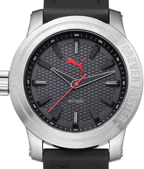 Authentic PUMA Forever Black Oversized Mens Watch