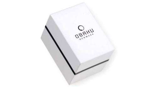 Authentic OBAKU Denmark Crystal Accented Ladies Watch