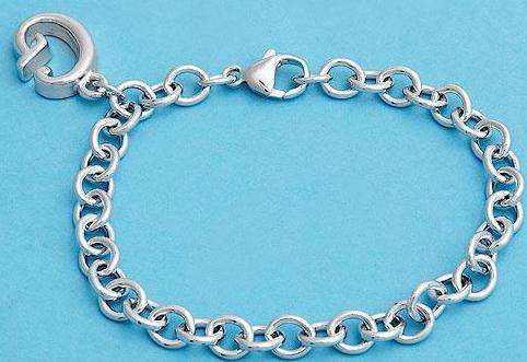 Krementz genuine Sterling Silver (925) link bracelet