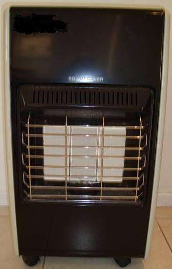LOGIK 3-panel gas heater