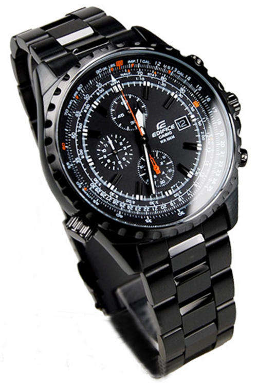 CASIO EDIFICE Men's Chronograph Watch EF-527BK-1AV