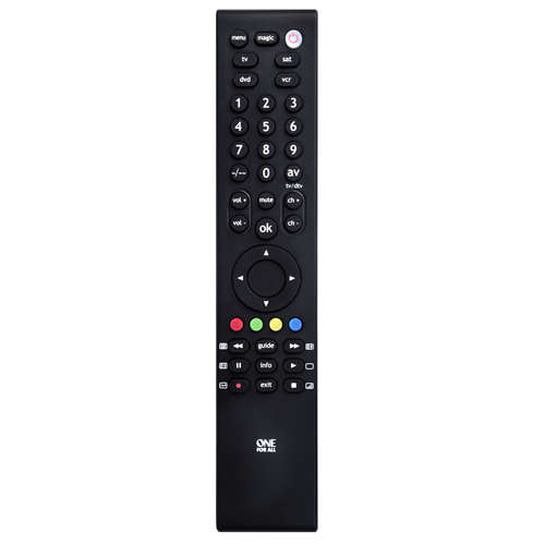 ONE FOR ALL universal TV, DSTV, DVD, VCR remote control