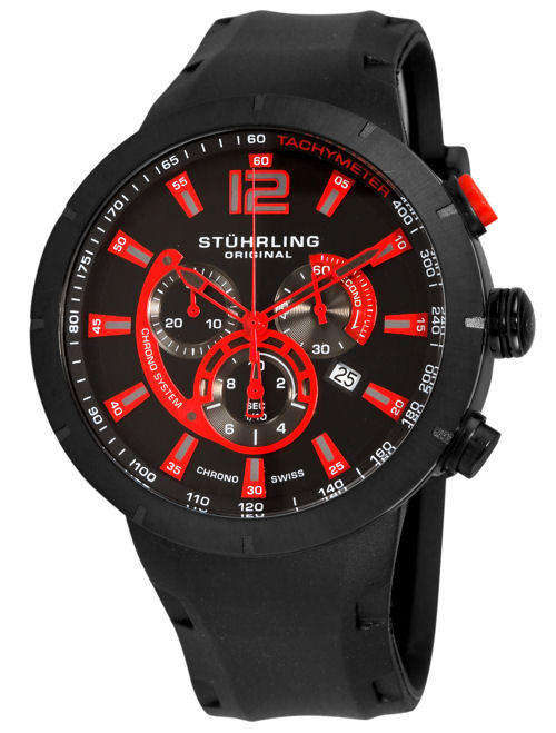 STUHRLING Phoenix Swiss Chronograph Mens Watch
