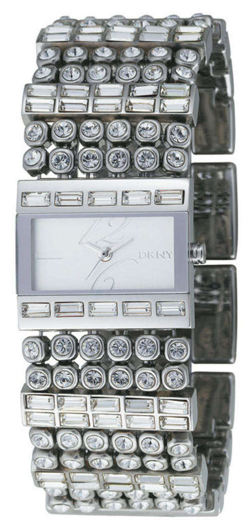 DKNY Crystal Studded Bracelet Ladies Watch