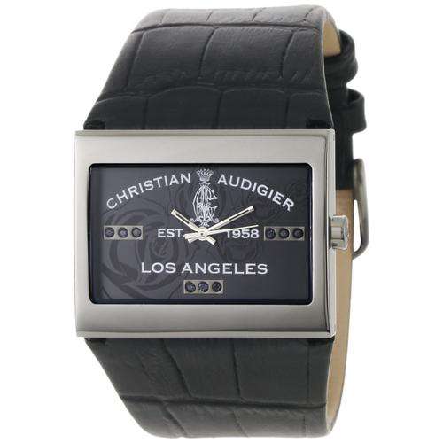 CHRISTIAN AUDIGIER (Ed Hardy Designer) Classic Black Ladies Watch