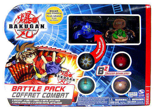 BAKUGAN Battle Pack Brawlers - Coffret Combat Series