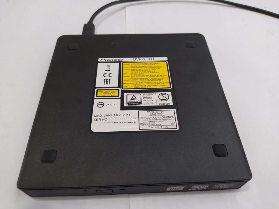 PIONEER SLIM, EXTERNAL DVD|CD WRITER