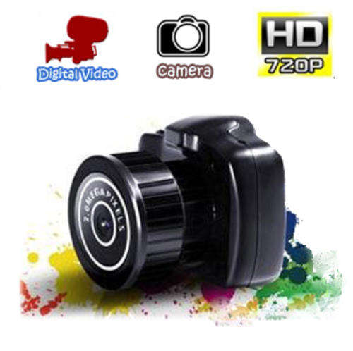 World's 'Smallest' HD 720P Camera / Camcorder / DVR with USB 2.0