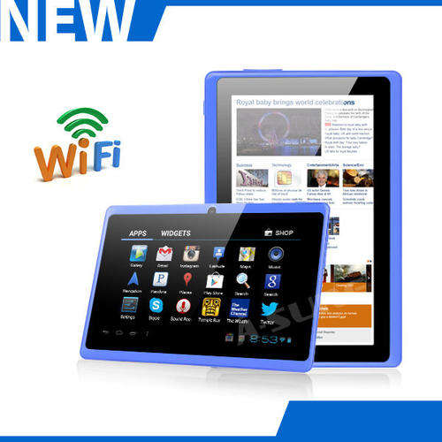 DOUBLE CAM MID PCTablet - 7 Inch Android 4.0 - 512MB RAM - 4GB built-in memory ~Color BLUE