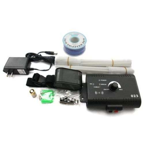 New Electric In-Ground Electronic Pet Dog Fence Containment System & Collar BNIB