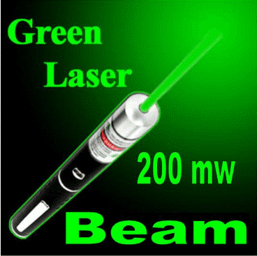 Powerful Green Laser 200mW
