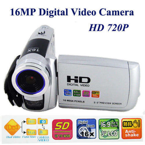 Brand new!!16 MP HD 16 X Digital zoom 3" TFT LCD Anti shake digital video camcorder