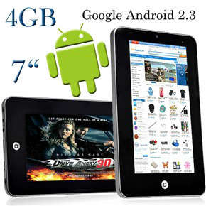 ANDROID 2.3 PC TABLET Tablet PC 7-inch Wifi Netbook 4GB MID Touchpad