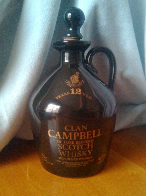 DECANTER CLAN CAMPBELL SCOTCH WHISKY