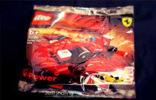 Shell LEGO Ferrari 150 Italia (30190) Alterntive Built