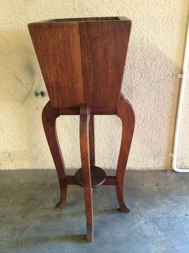 Solid Wood  Flower Pot With Stand