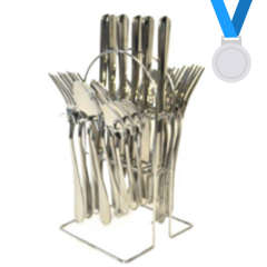 B's Kitchen 24pc Hanging Cutlery Set