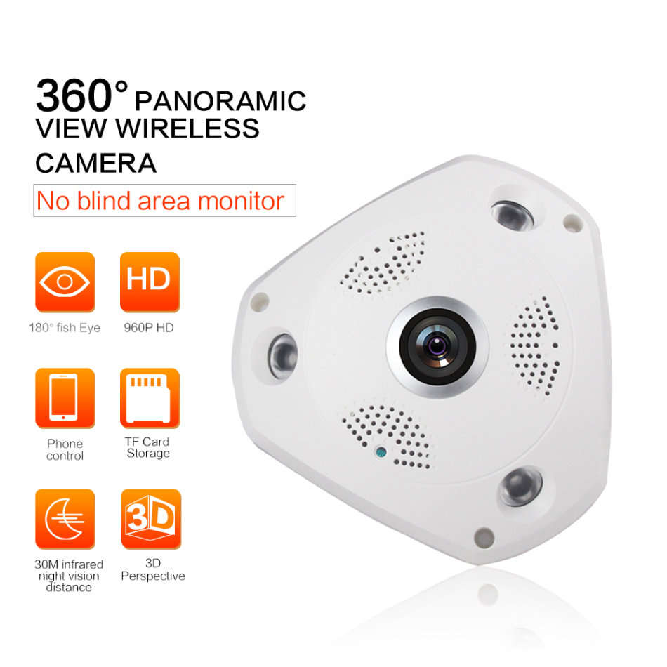 360 Degree SECURITY WIFI Panoramic Camera