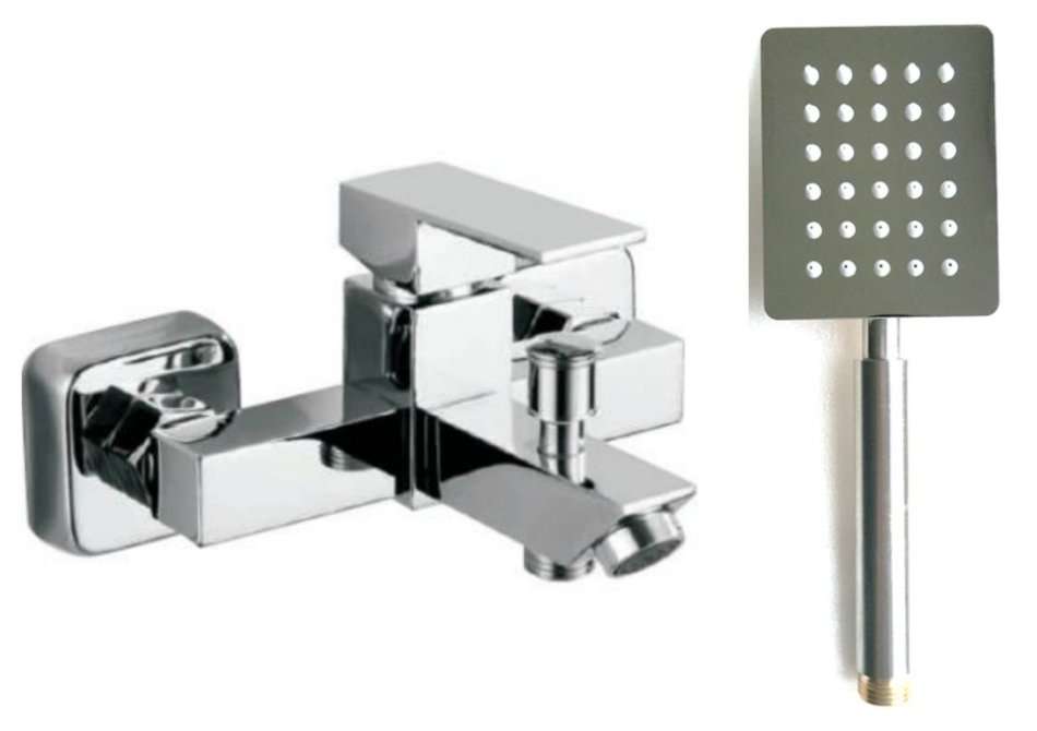 Lifestyle Bath Mixer with Stainless Steel Hand Shower