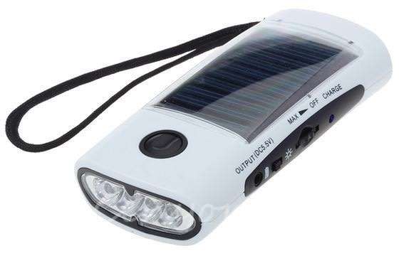 4 in 1 Powerbank Solar Power, FM Radio, Charger & Flashlight