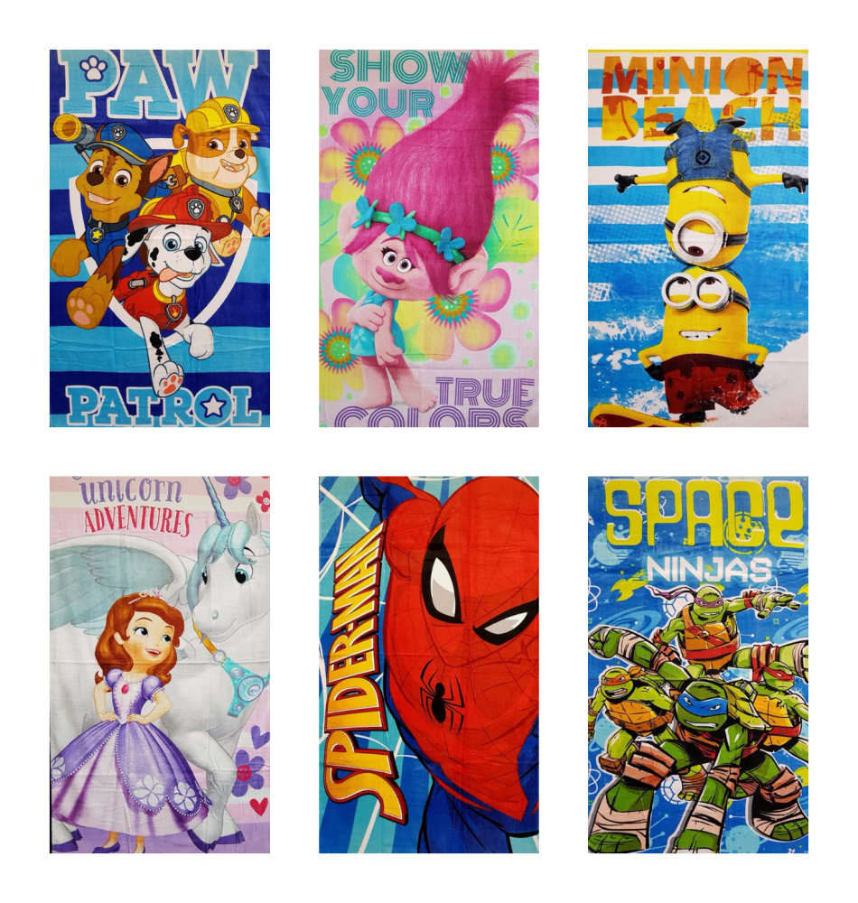 Kiddies Disney Beach Towels