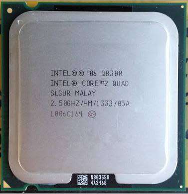 Intel Quad Processor Q8300 (4M Cache, 2.5GHz, 1333 MHz FSB)
