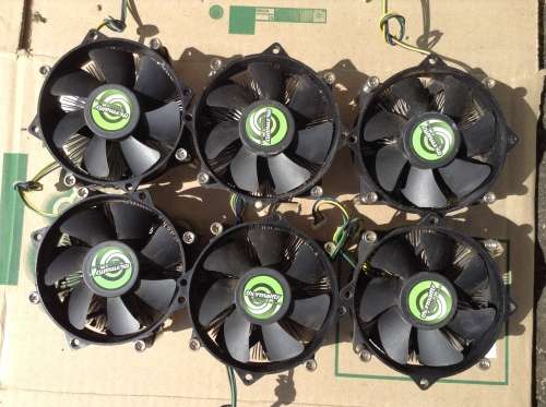 6 x socket 1155 HEATSINK and fan for I series pcs