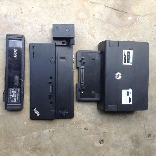 3 x docking stations