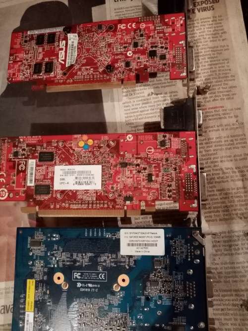 3 x Pcie Graphic cards