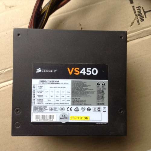Cosair VS450 psu Good condition