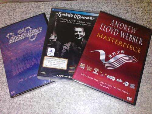 3 New Music DVDs