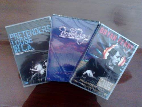 3 New dvd's + 1 free CD