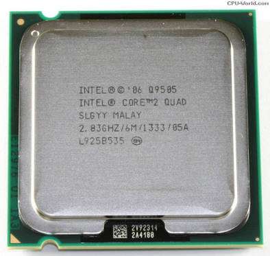 Intel Quad Processor Q9550 (12M Cache, 2.83 GHz, 1333 MHz FSB)