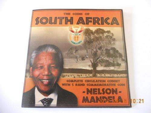 R5 COMMEMORATIVE MANDELA COIN SET - uncirculated