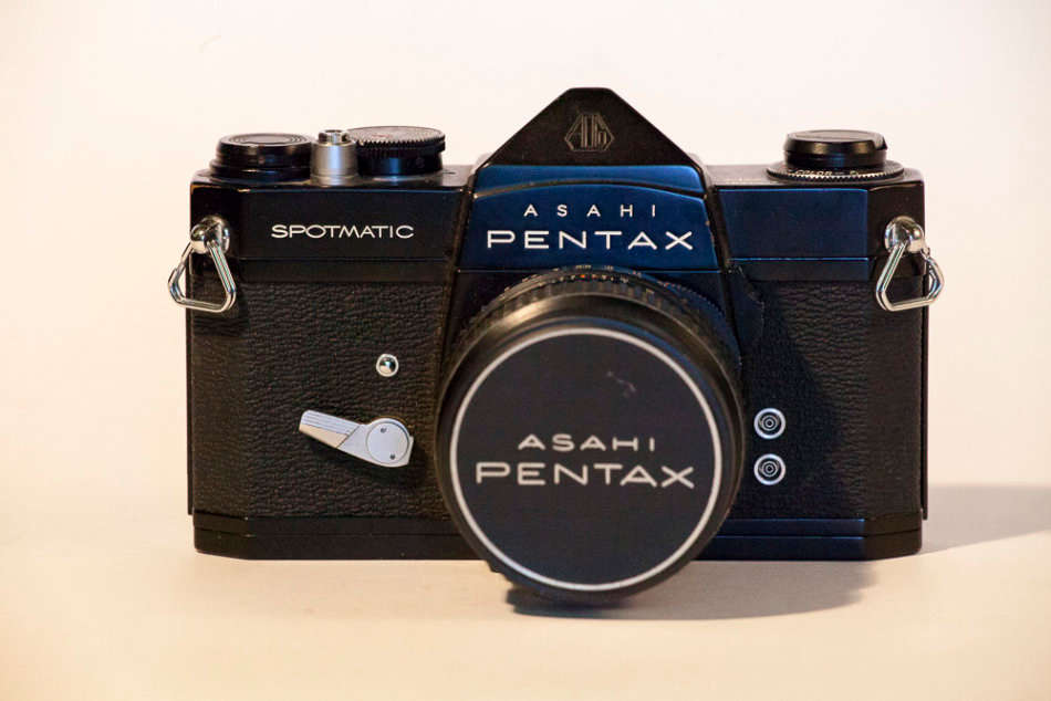 Rare black Pentax Spotmatic SP with extras!
