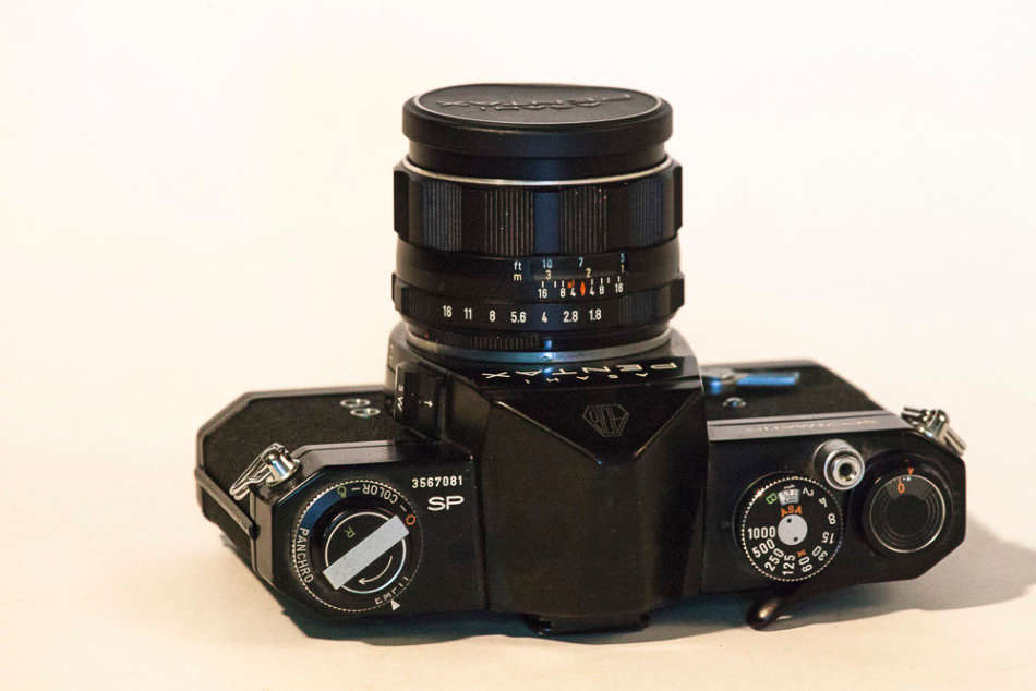 Rare black Pentax Spotmatic SP with extras!