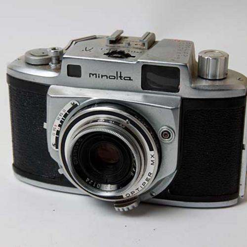 Minolta "A" classic rangefinder + light meter and roll of film!