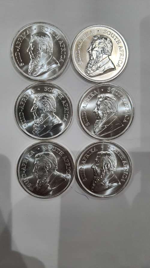 2022 SILVER KRUGER RAND 6 AVALIBLE