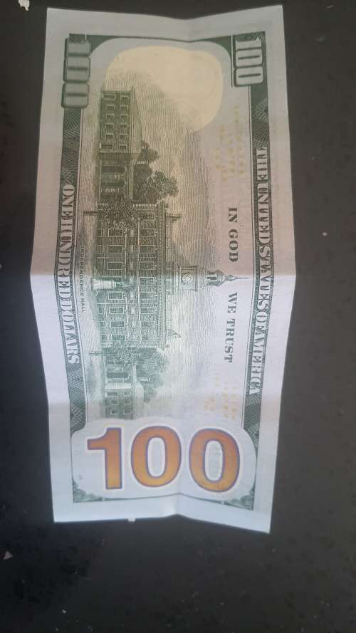 nr2 100$ bill