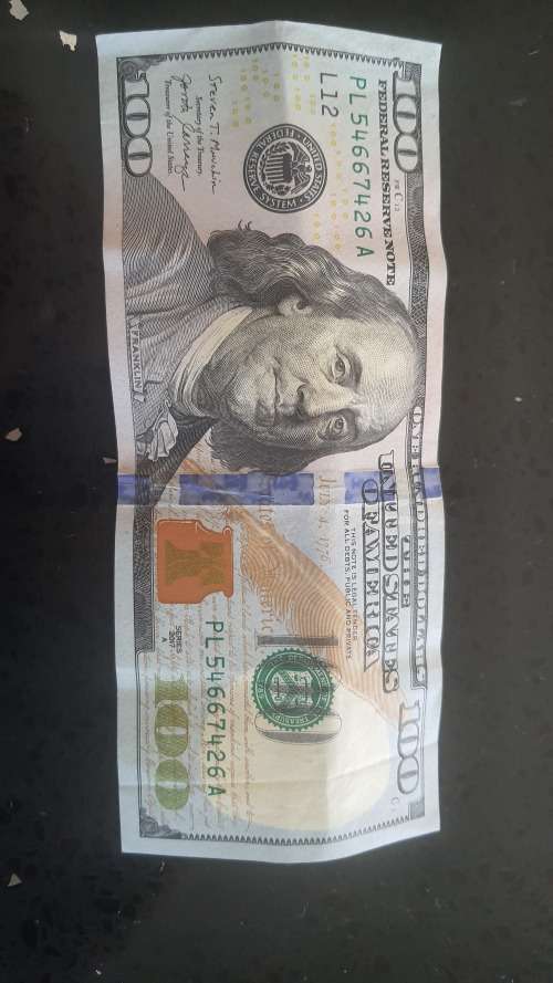 3rd 100$ bill