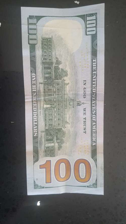 3rd 100$ bill