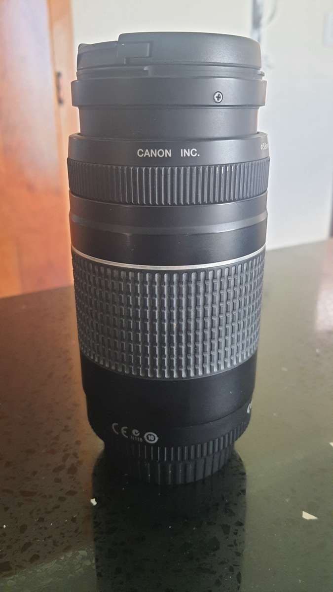 Cannon camera 100D eos 50mm lens plus 300mm lens