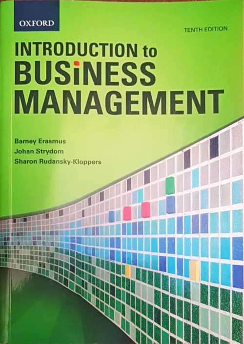 Introduction to Business Management 10th Edition
