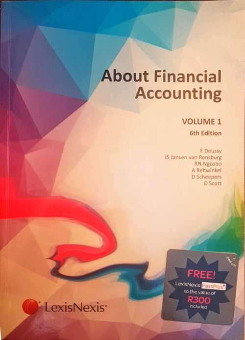 About Financial Accounting Volume 1 6th Edition