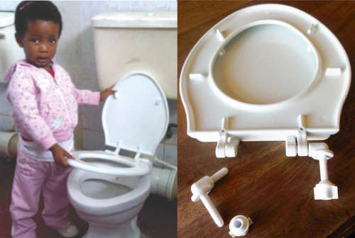Plastic Junior toilet seats for nursery schools