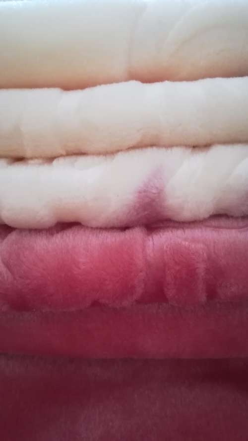 Luxury Mink Embossed Double Blanket Petal