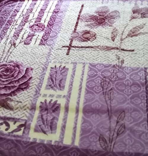 Luxury Mink Embossed Double Blanket Petal