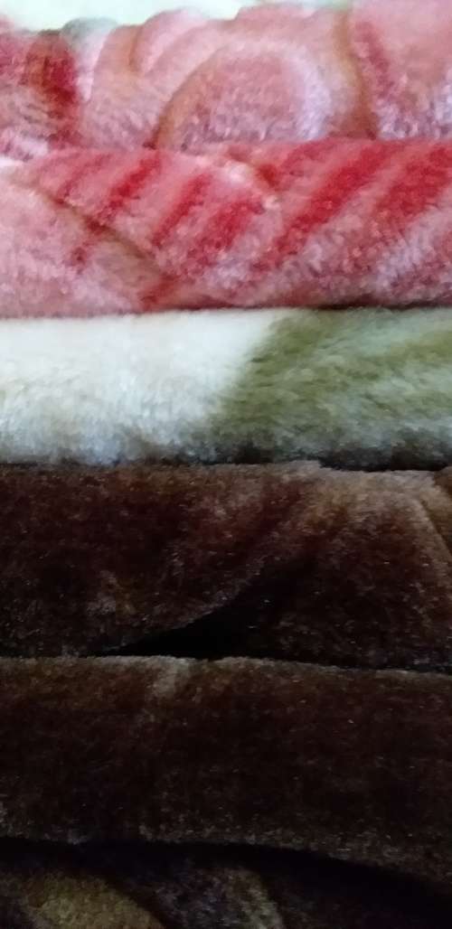 Luxury Assorted A Mink Embossed Double Blanket Petal