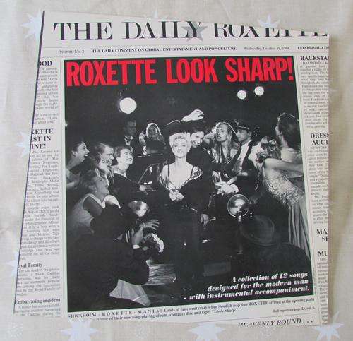 Roxette - Look Sharp vinyl LP